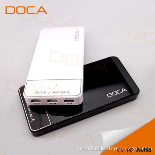 16800mAh Universal Power Bank for Smart phone and Tablet with PC 3 USB Output ports